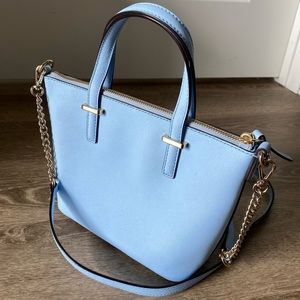 Kate Spade Light Blue crossbody purse